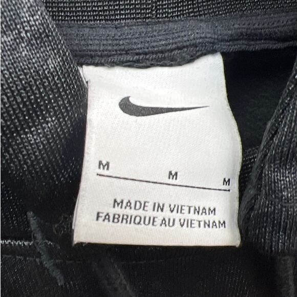 Nike “Can’t Be Defeated” Black Hoodie Oversized Women Size M - Picture 9 of 9